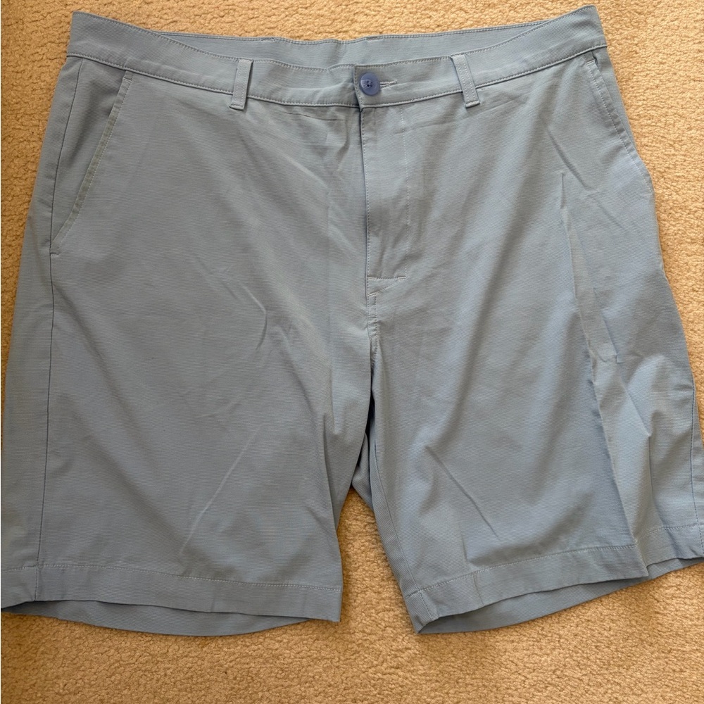 Men's Light Blue Golf Shorts